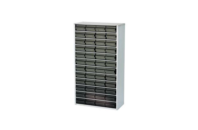 Кассетница  антистатическая 5380.LK.1.48 (48 ячеек 63х35х135 мм)